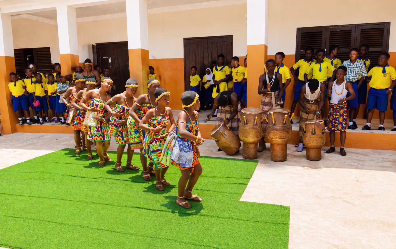 Cultural dance at NBEC